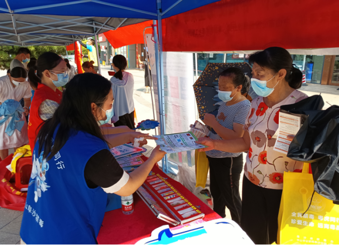 阜沙鎮(zhèn)禁毒信息〔2022〕第168期--阜沙鎮(zhèn)開展“不忘建黨崢嶸史，牢記使命宣禁毒”主題宣傳活動(dòng)（2